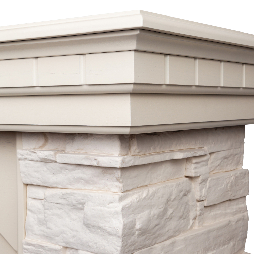 Каминокомплект Real Flame Elford WT с очагом 3D Firestar 25,5