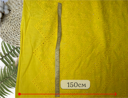 Шитье ХЛОПОК ЖЕЛТЫЙ  орнамент