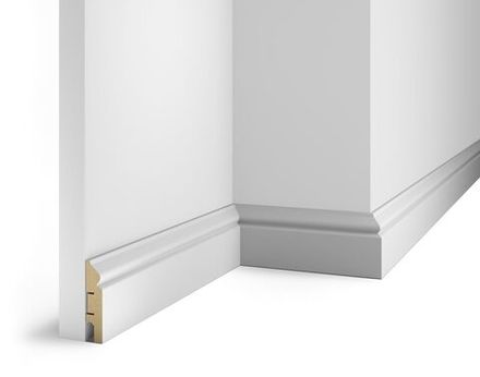 Плинтус под покраску, 70x16 мм