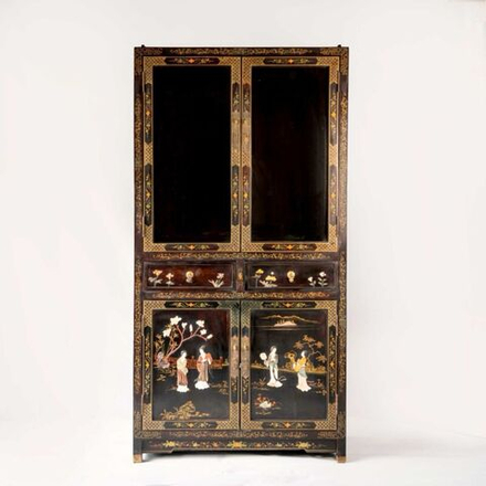 Винтаж: Витрина в стиле Шинуазри