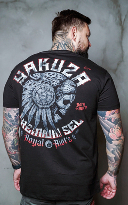 Футболка черная Yakuza Premium 3700-1