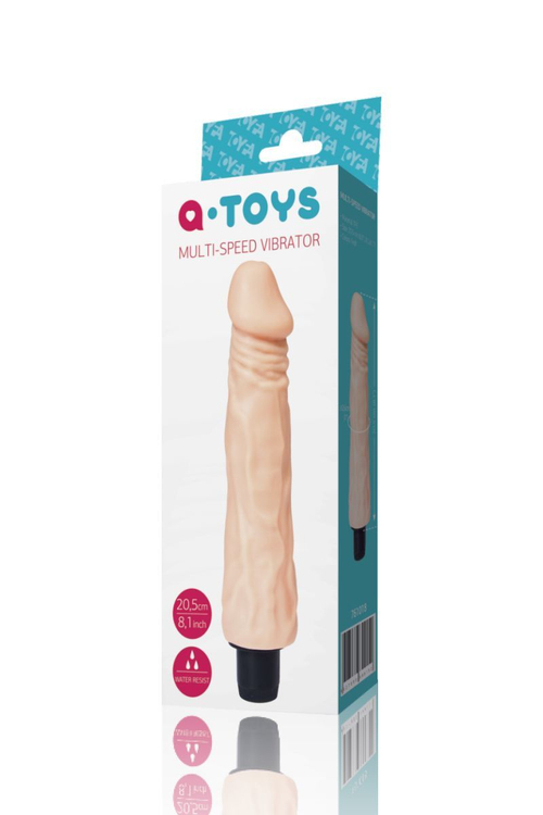 Вибратор реалистичный A-toys 23 см, мультискоростной