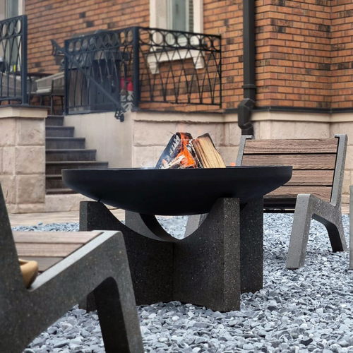 Чугунная костровая чаша CONCRETIKA S100