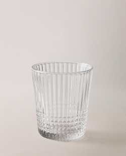 Zara Home стакан из стекла, цвет прозрачный, 10 см · 6289/401