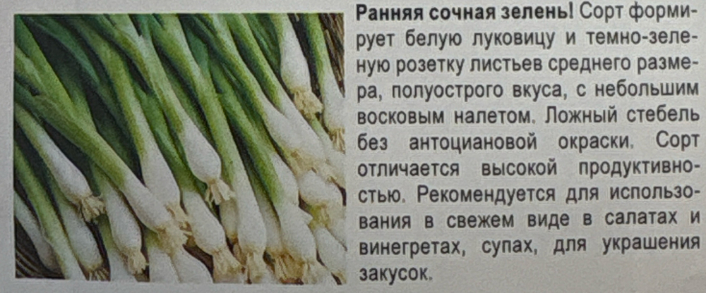 Лук  на зелень Белое перо+Красное перо сер. Дуэт 0,5 г СМЗ-27