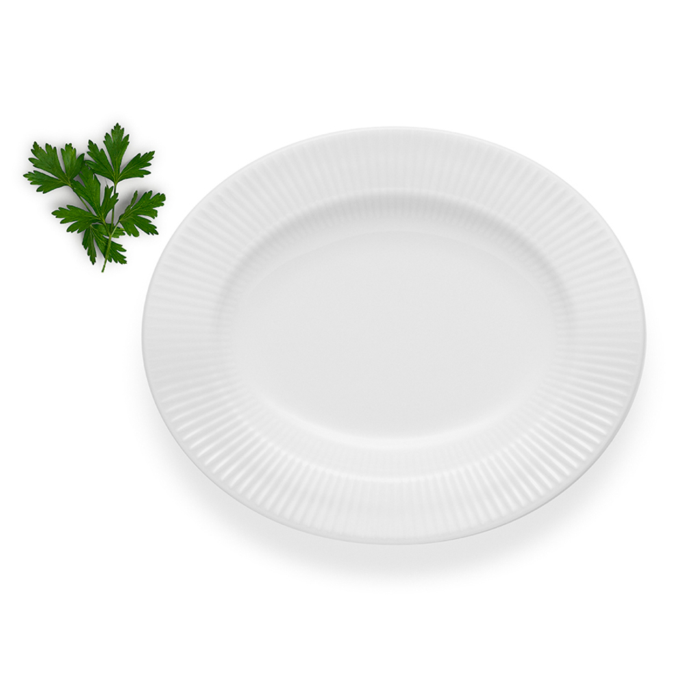 Тарелка суповая овальная legio nova 25 см