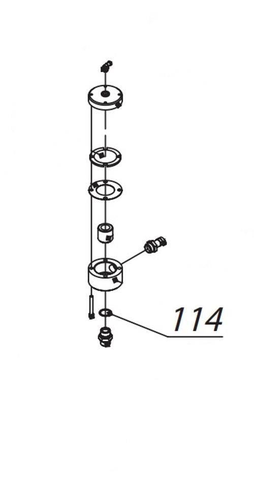 Кольцо уплотнительное, артикул 67000008