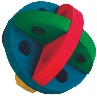 Игрушка для грызунов Trixie Play and Snack Ball, размер 8.5см.