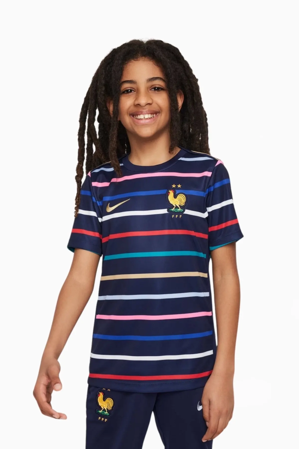 Футболка Nike France 2024 Pre-Match Junior