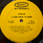Poco ‎– A Good Feelin' To Know (Англия 1972г.) Т