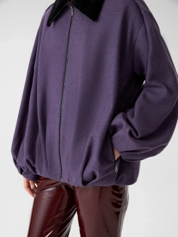 Куртка-бомбер из шерсти OLA OLA