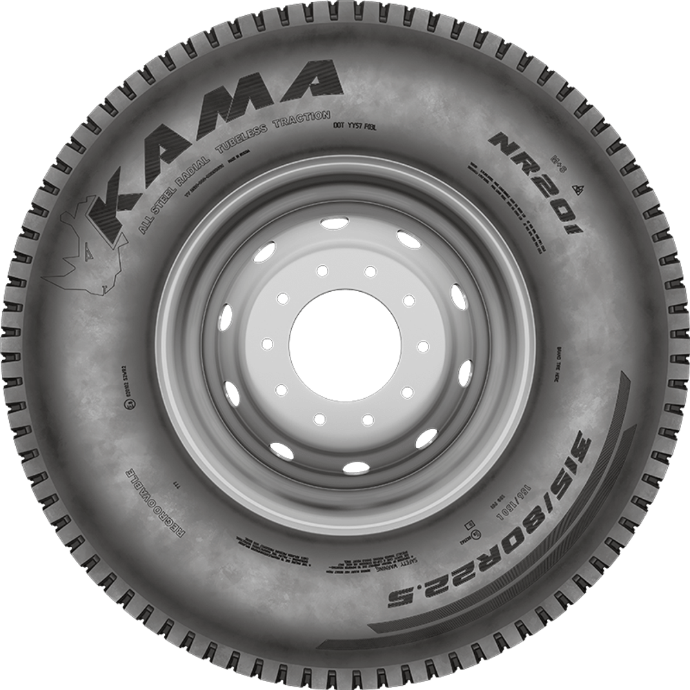 Автошина 315/60R22.5 Кама NR-201 152/148K (ведущие оси)