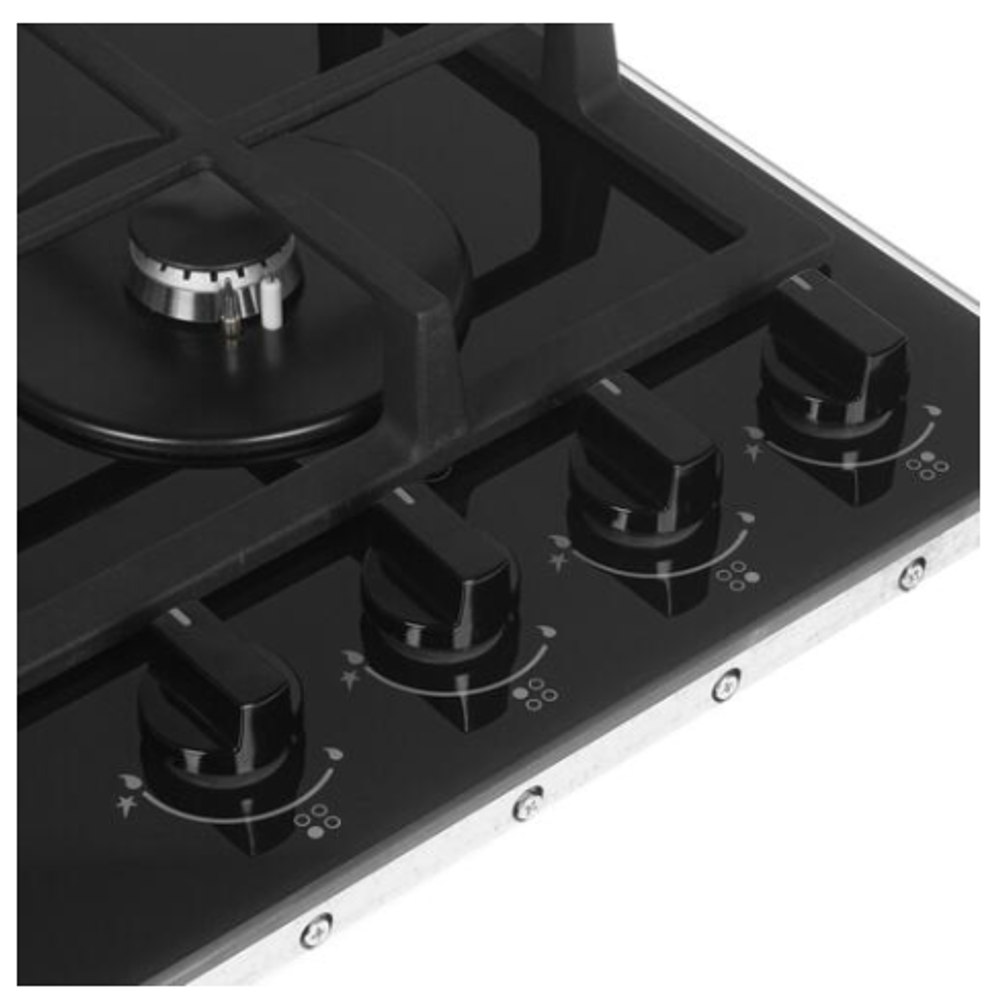 Поверхность варочная  ДеЛюкс GG4_750229F-060 (черн.стекло газ/к., 51*60) Россия