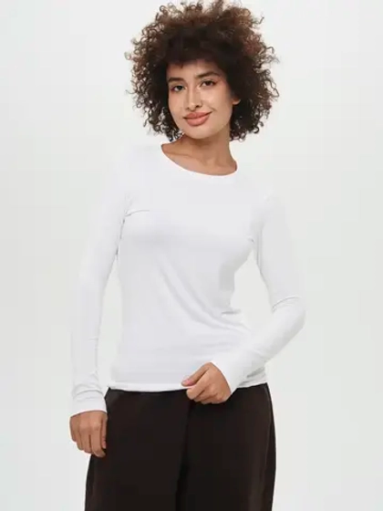 Лонгслив облегающий