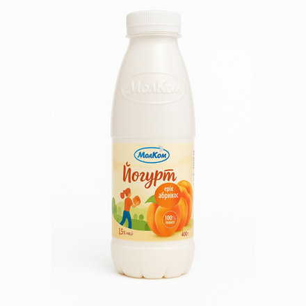 Йогурт Молком абрикос 0,45 л