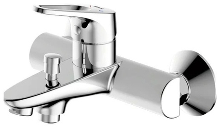 F648162C-01 BRAVAT DROP-D Смеситель для ванны с коротким изливом (к/к 4)