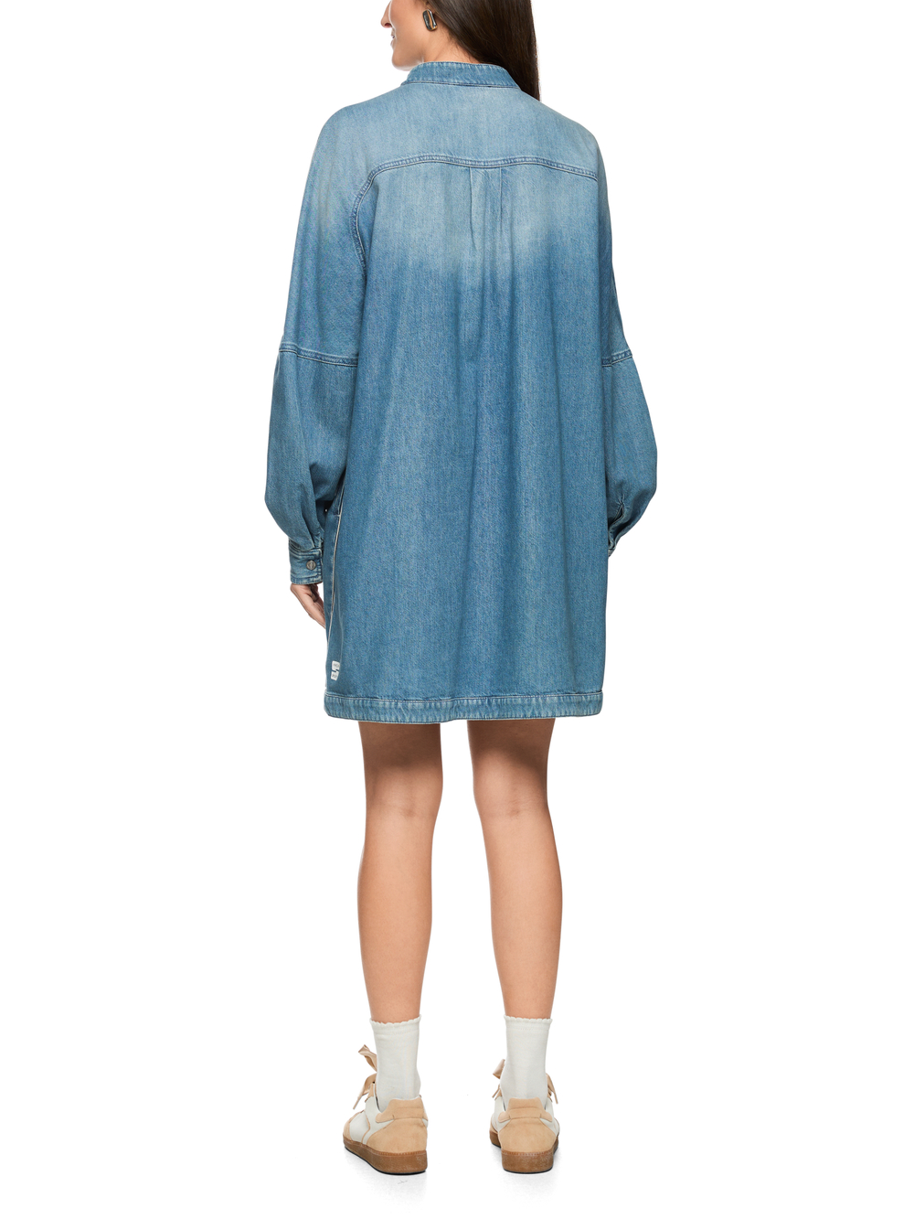 Джинсовое платье из хлопка