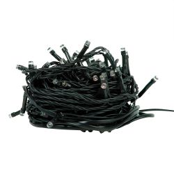 ULD-S1000-100-DGA MULTI-2 IP20 Гирлянда светодиодная. 10м. 100 светодиодов. Голубой. желтый. зеленый. розовый свет. Провод зеленый. ТМ Uniel