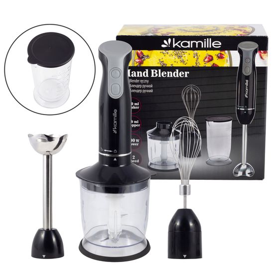 Блендер ручной погружной 4 в 1 Kamille KM 6746