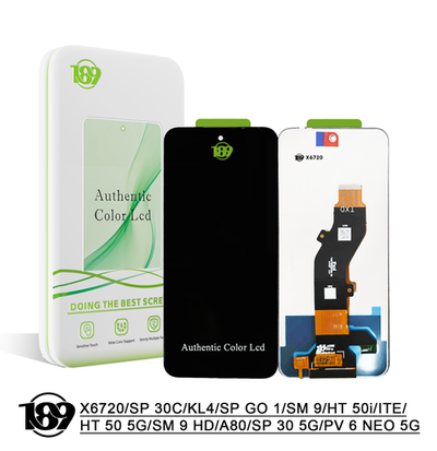 Дисплей Tecno/Infinix X6720/Spark 30C/Go 1/Smart 9/Pova 6 Neo/Hot 50i/50 5G; бренд 189 (как OR100)