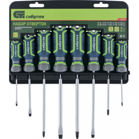 Набор отверток, 8 предметов, СибрТех, 13373