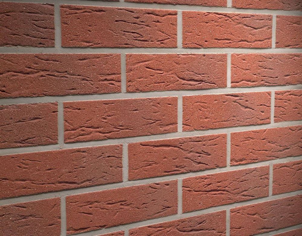 Feldhaus Klinker - R335NF9, Classic Carmesi Antic Mana, 240x9x71 - Клинкерная плитка для фасада и внутренней отделки