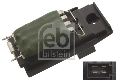 FEBI BILSTEIN - 45415-FEB - Resistor, interior blower - Povrat artikla narucenog iz Njemacke nije moguc.