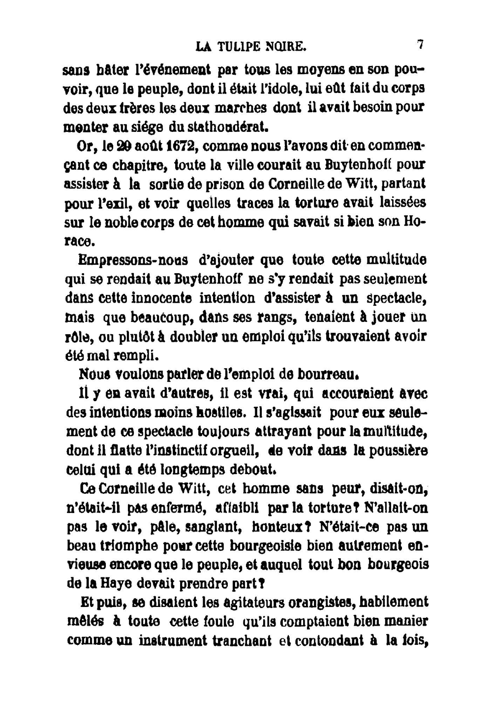 La tulipe noire | Alexandre Dumas