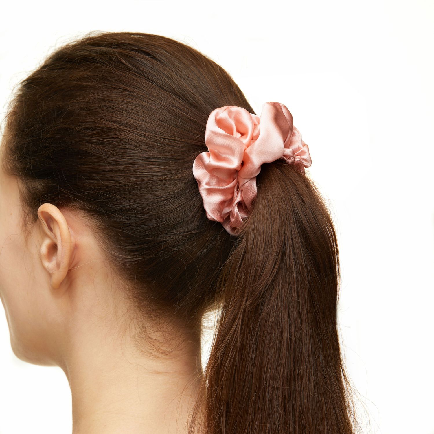 Набор резинок Big Silk Hair Scrunchies – Pink