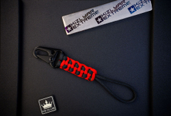 Тактический паракорд с карабином