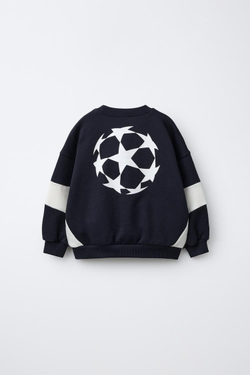 ZARA ТОЛСТОВКА UEFA CHAMPIONS LEAGUE ®, МОРСКОЙ ТЕМНО-СИНИЙ