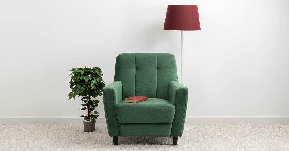 Арно Кресло для отдыха (Арт. ТК 566 Лаки 20 (хвойный зеленый)