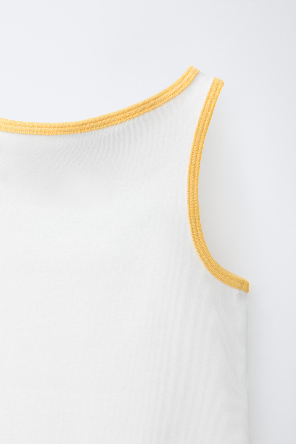 ZARA ФУТБОЛКА С ПРИНТОМ, БЕЛЫЙ