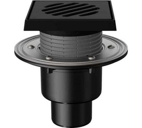 Трап регулируемый Fachmann T 310.1 PNsG 150x150 (вертикальный выпуск, с незамерзающим сифоном, DN50/75/110)