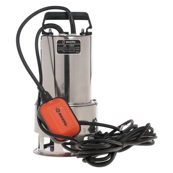 Насос дренажный Вихрь ДН-1100Н