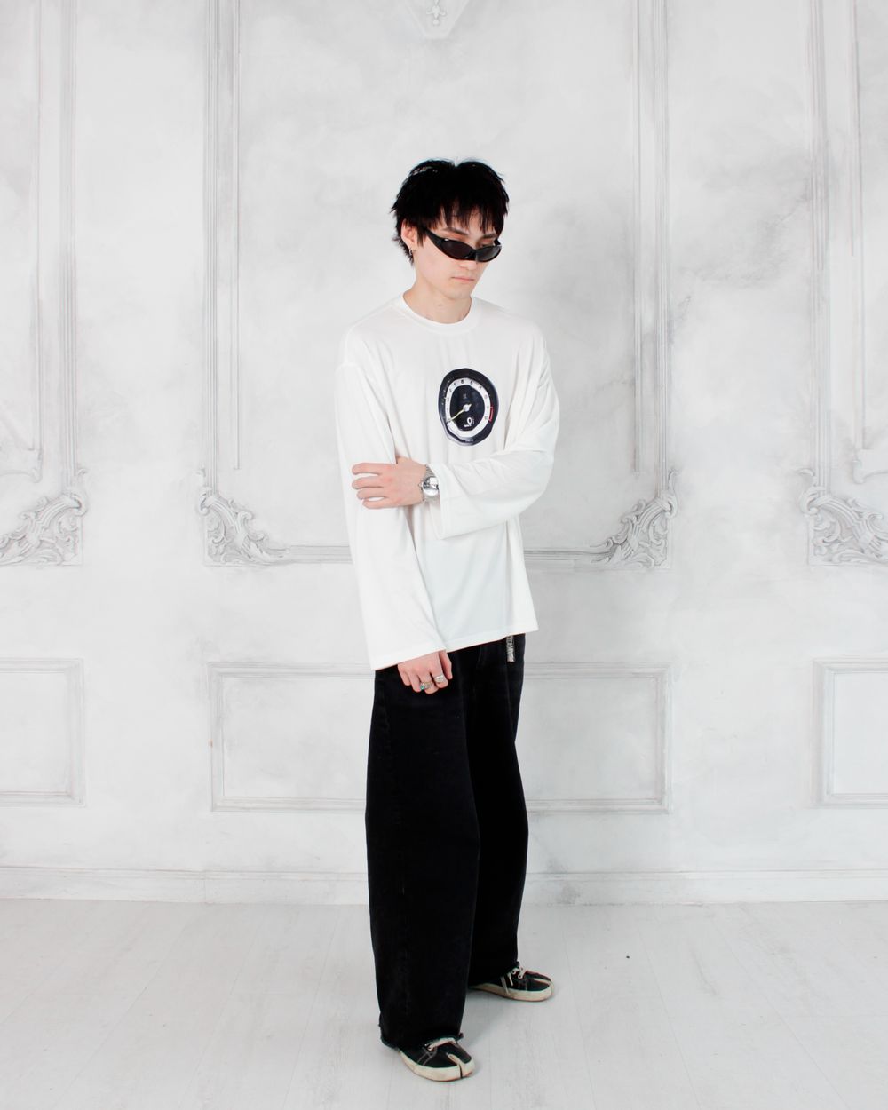 Лонгслив Denis Detalov Speed белый