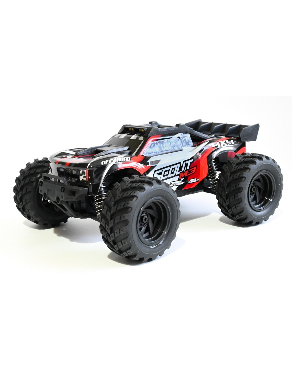 Радиоуправляемый монстр RCM Scout M3 (красный) 4WD 2.4G 1/20 RTR