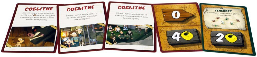 Настольная игра: "Гравити Фолз (2020)"