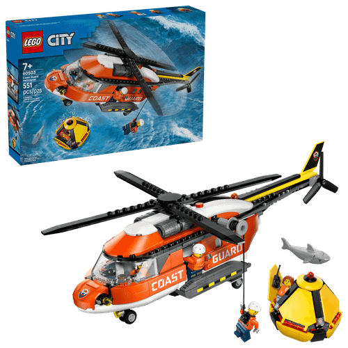 Конструктор LEGO City 60503 Coast Guard Helicopter