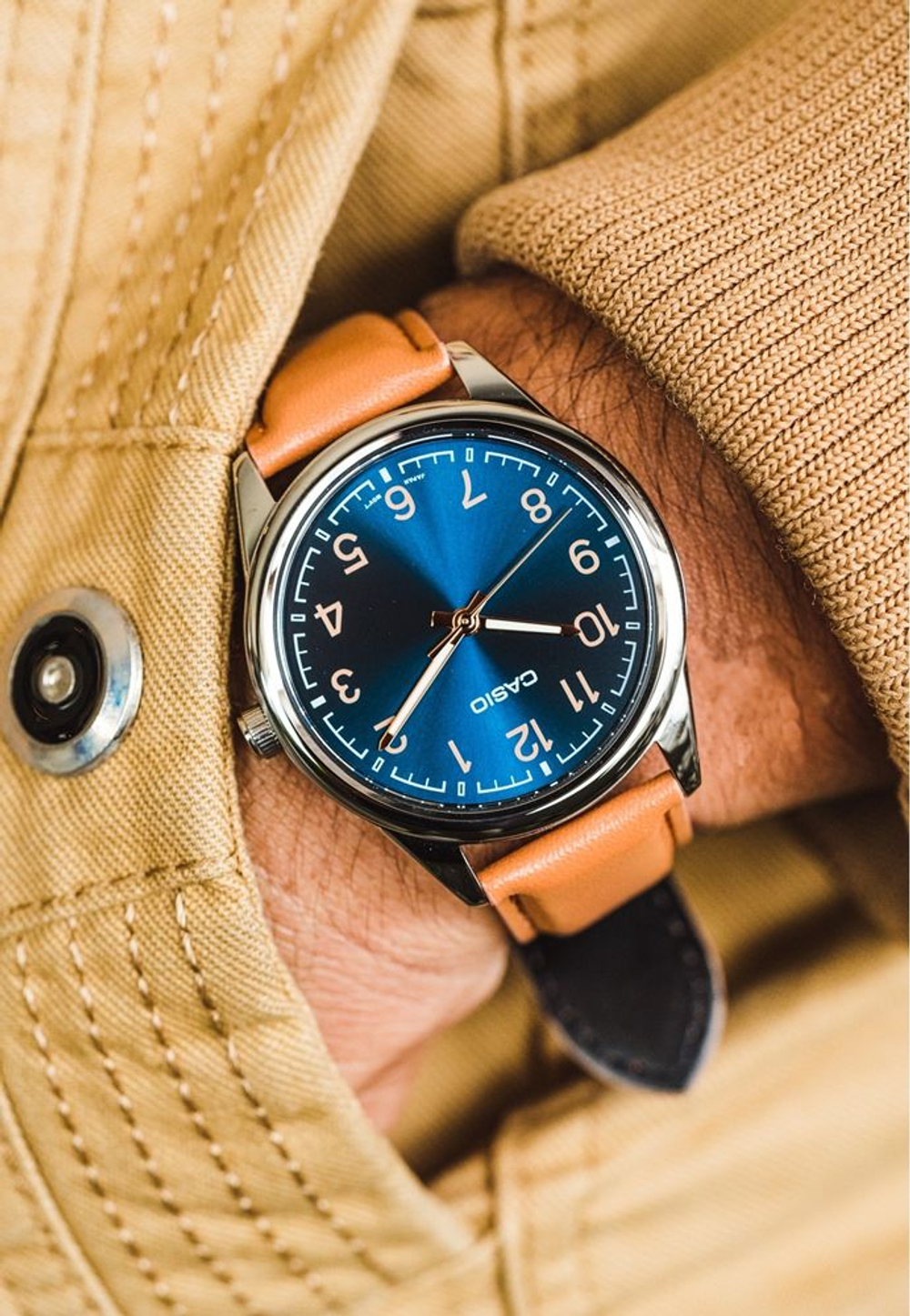 Мужские наручные часы Casio Vintage MTP-V005L-2B4