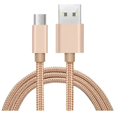 Кабель Energy ET-28 USB/MicroUSB, цвет - золотой
