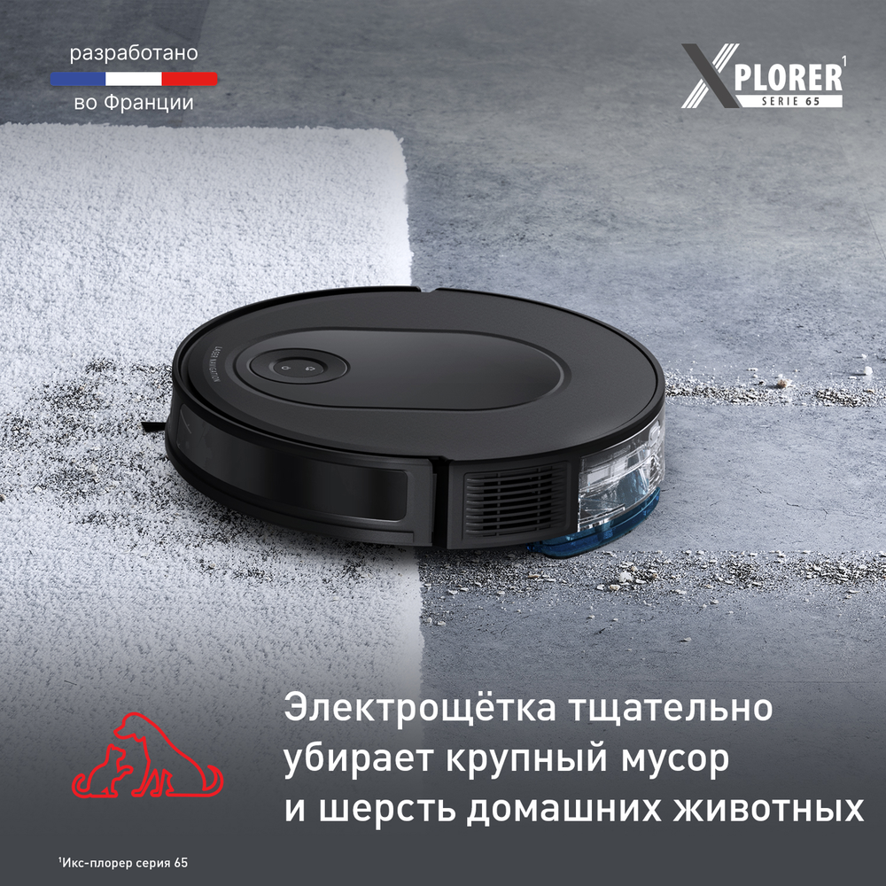Робот-пылесос Tefal X-PLORER Serie 65 RG8L65WH