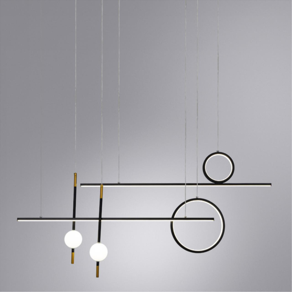 Подвесной светодиодный светильник Arte Lamp POLARIS A2610SP-85BK