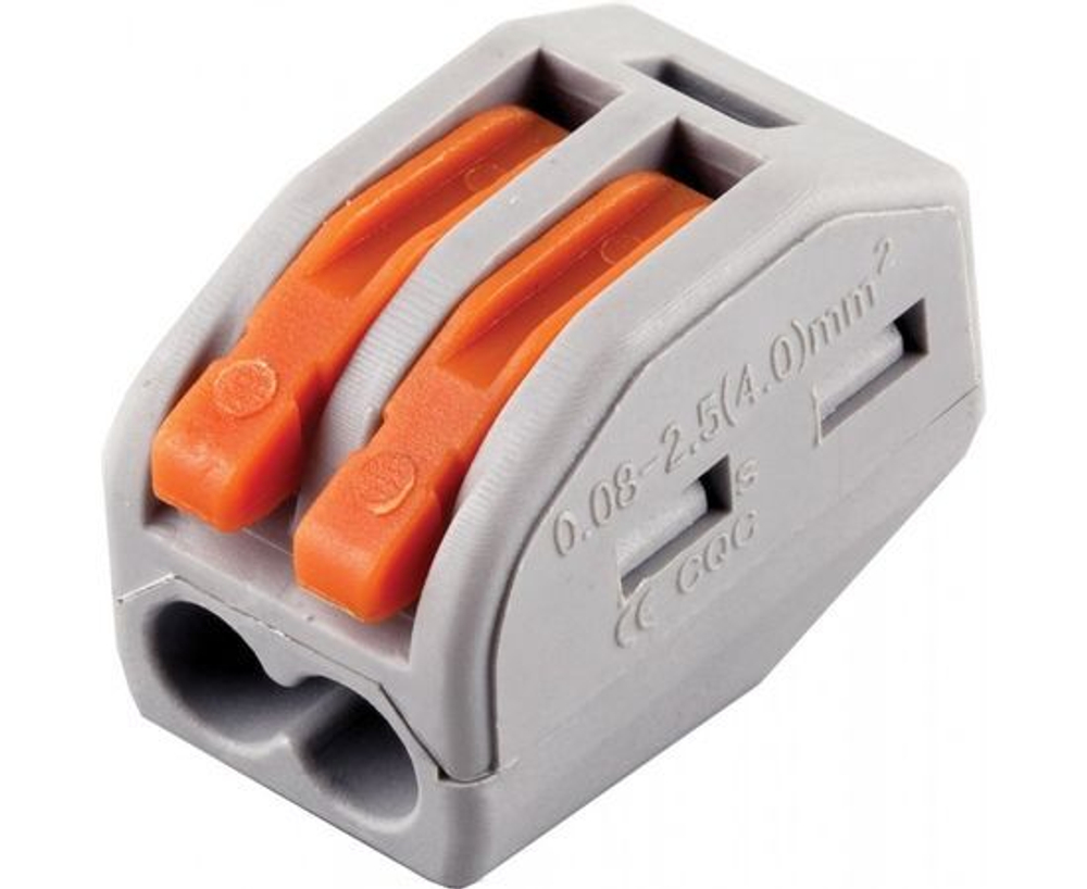 Клемма строительно-монтажная 2-проводная LD222-412 Stekker 32396