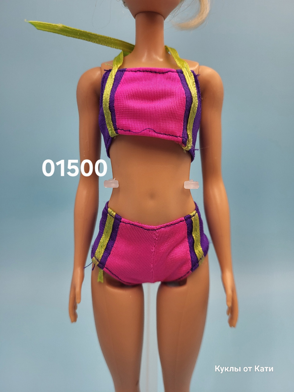 Одежда для куклы Барби винтаж комплект купальник 01500