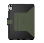 Защитный чехол UAG Scout Folio для iPad 10.9 Чёрный/Оливковый | Black/Olive