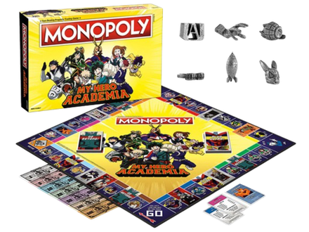 Игра Монополия My Hero Academia на английском языке