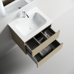 Тумба подвесная под раковину Sancos Folk, Капучино 590х445х500