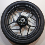 Колесо заднее в сборе 140/70-17 под ось Ф17мм мотоцикл  Motoland 300 DF BIG BORE