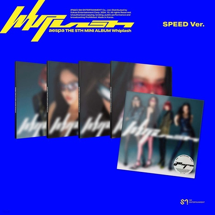 Альбом aespa - 5th Mini Album [Whiplash] (SPEED Ver.)